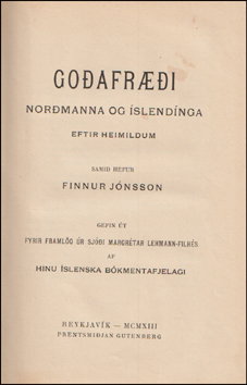 Goafri Normanna og slendinga # 76867