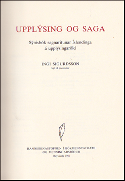 Upplsing og saga # 77061