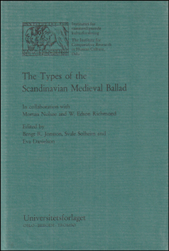 The Types of the Scandinavian Medieval Ballad # 77564