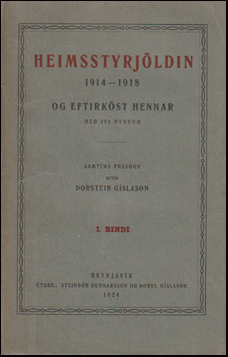 Heimsstyrjldin 1914-1918 og eftirkst hennar # 78878