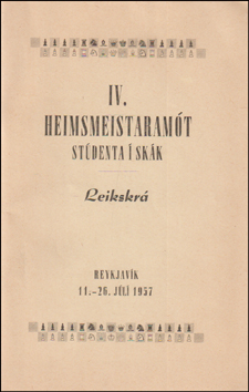 IV. Heimsmeistaramt stdenta  skk # 79396