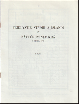 Frilstir stair  slandi og nttruminjaskr  aprl 1978 # 79868