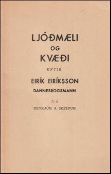 Ljmli og kvi eftir Eirk Eirksson # 80433