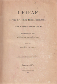 Leifar fornra kristinna fra slenzkra # 80571
