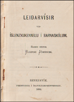 Leiarvsir vi slenzkukennslu  barnasklum # 80679