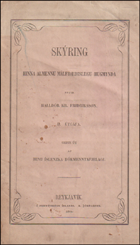 Skring hinna almennu mlfrislegu hugmynda # 81353