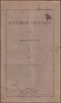 Oldislandske lsestykker til skolebrug # 81378