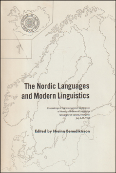 The nordic languages and modern linguistics # 14118