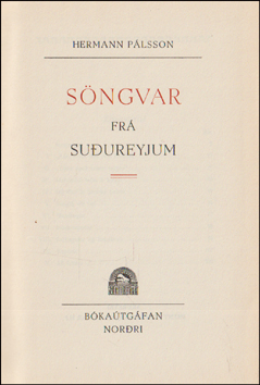 Sngvar fr Suureyjum # 82654