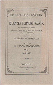 Diplomatarium Islandicum. slenzkt fornbrfasafn XIII # 82713