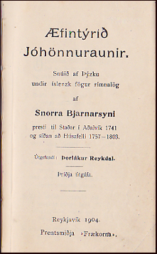 fintri Jhnnuraunir # 83656
