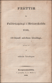 Frttir fr Fulltra-ingi  Hrarskeldu # 84440