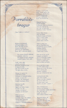 orrabltsbragur # 85057