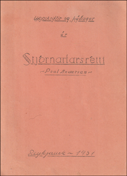 Uppskriftir og ingar r stjrnarfarsrtti # 85226