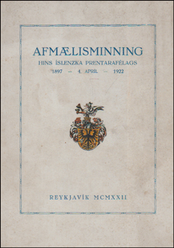 Afmlisminning Hins slenzka prentaraflags # 85298