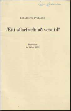 tti slarfri a vera til? # 85441