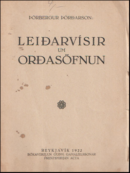 Leiarvsir um orasfnun # 85497