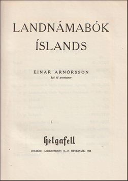 Landnmabk slands # 85536