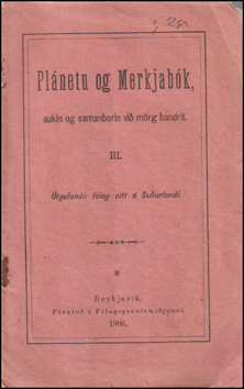 Plnetu og Merkjabk # 86311
