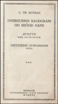 Dvergurinn Raugrani og brg hans # 86449