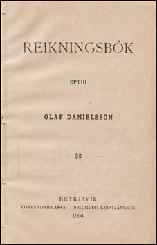 Reikningsbk # 86619