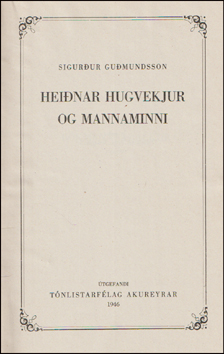 Heinar hugvekjur # 86981