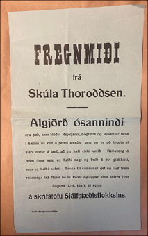 Fregnmii fr Skla Thoroddsen # 87468