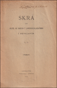 Skr um skjl og bkur # 87693