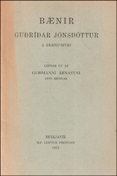 Bnir Gurar Jnsdttur  ernumri # 87694