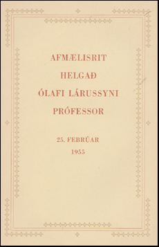 Afmlisrit helga lafi Lrussyni prfessor # 87817