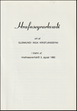 Hrafnseyrarkvi # 87873