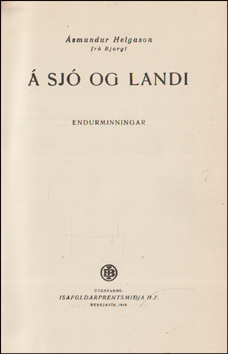  sj og landi # 87885