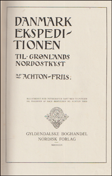 Danmarksekspeditionen til Grnlands nordstkyst # 88054