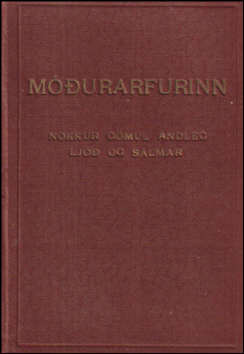 Murarfurinn. Nokkur gmul andleg lj og slmar # 88390
