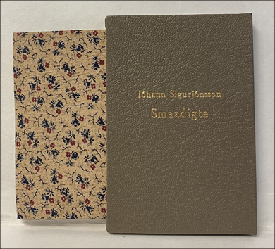 Smaadigte. Af Jhann Sigurjnsson efterladte papirer # 88391