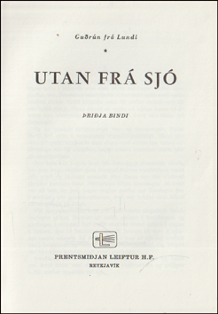 Utan fr sj III # 88514