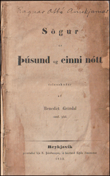 Sgur r sund og einni ntt # 88573