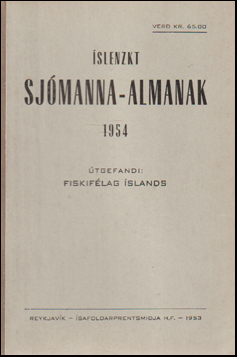 slenzkt sjmanna-almanak 1954 # 88639