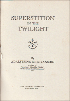 Superstition in the Twilight # 88675