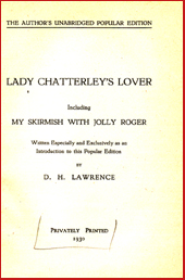 Lady Chatterley's lover # 6082