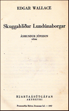 Skuggahliar Lundnaborgar # 20113