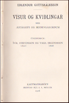 Vsur og kvilingar # 18876
