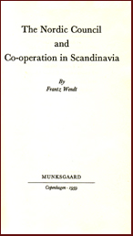 The Nordic council and co-operation in Scandinavia # 9450