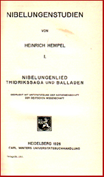Nibelungenlied Thidrikssaga und Balladen # 4849