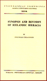 Synopsis and revision of Icelandic Hieracia # 12474