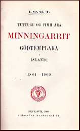 Tuttugu og fimm ra minningarrit Gtemplara  slandi # 16457
