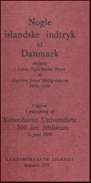 Nogle islandske indtryk af Danmark # 13381