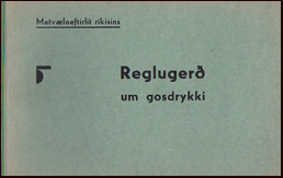 Regluger um gosdrykki # 18544