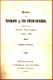 Rmur af Reimari og Fal enum sterka # 11655