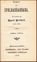 Nokkrar rmur saman  einni bk # 16652